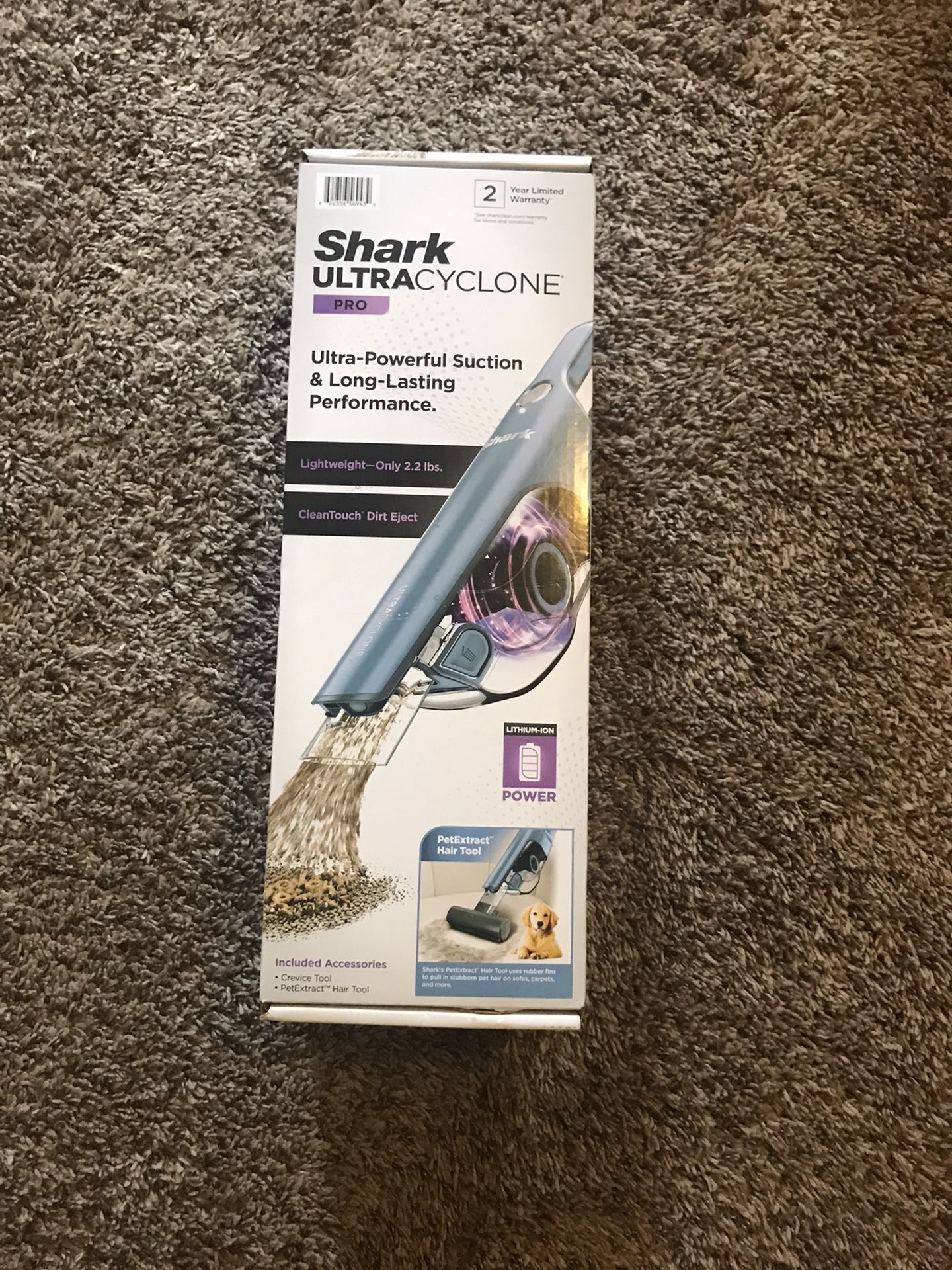 Shark Ultra Cyclone Pro Ultra Pet Hair Extracting Cordless Handheld Vacuum