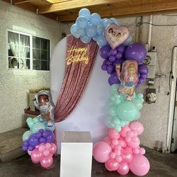 Balloon Backdrop Arch