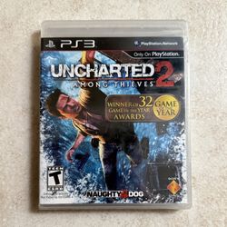Uncharted 2: Among Thieves - Black Label. Factory Sealed  PS3 / PlayStation 3.
