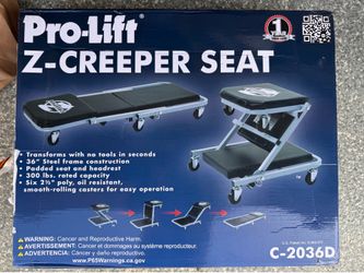 Brand New Mechanics Creeper Seat