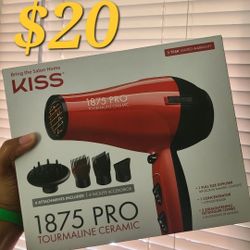 KISS 1875 PRO Tourmaline Ceramic BLOWdryer