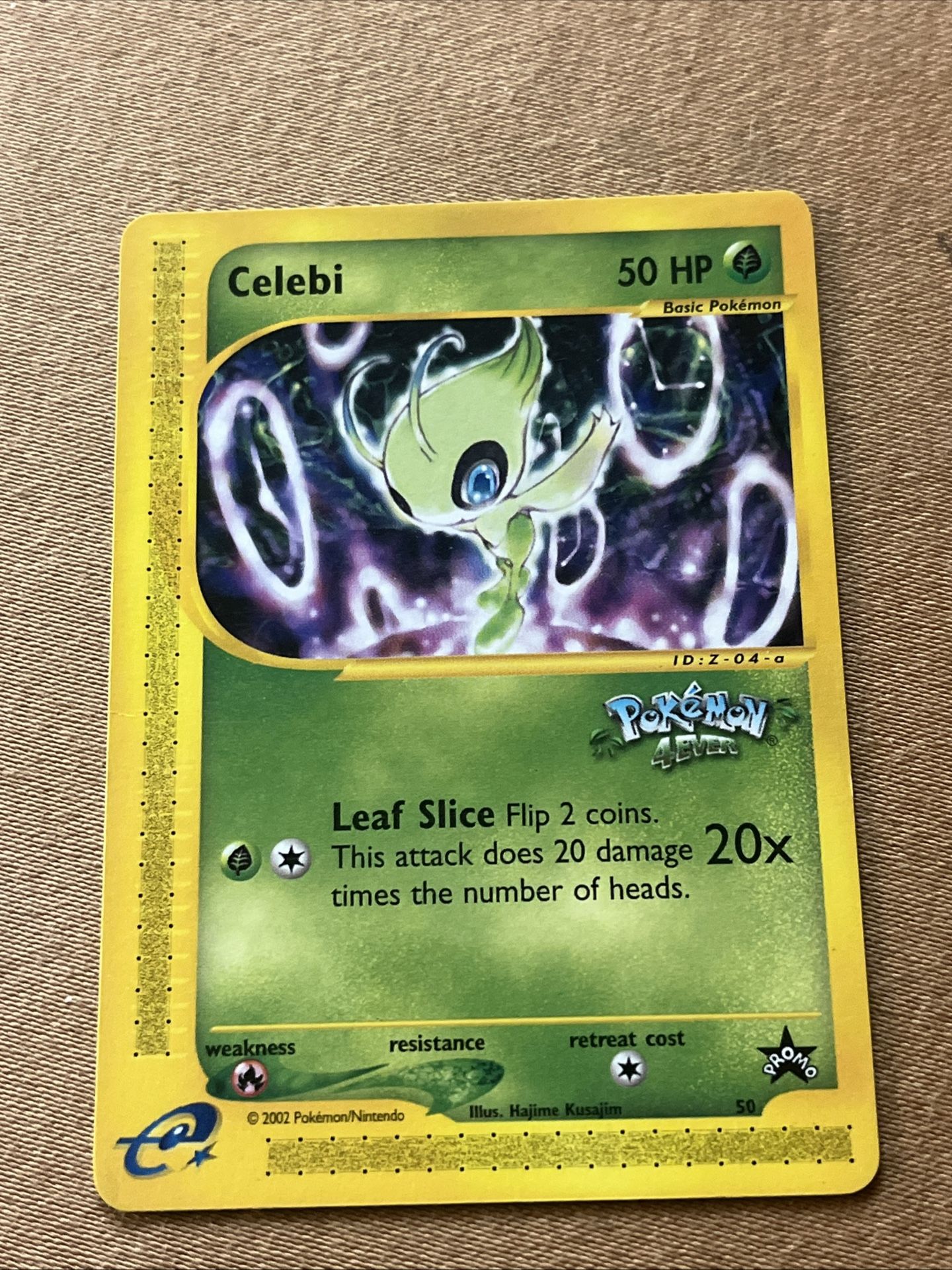 Pokémon TCG - Celebi 50 - Pokémon 4 Ever - Wizards Black Star Promos(3