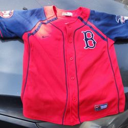 Red Sox Jersey Boys Medium 