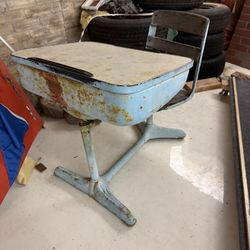 Vintage School Desk