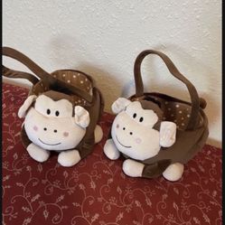 2 Monkey Baskets 