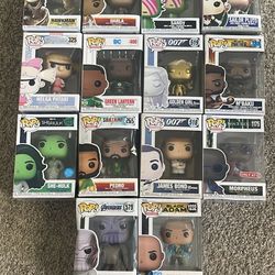 Funk Pop Lot Of 14 Pops