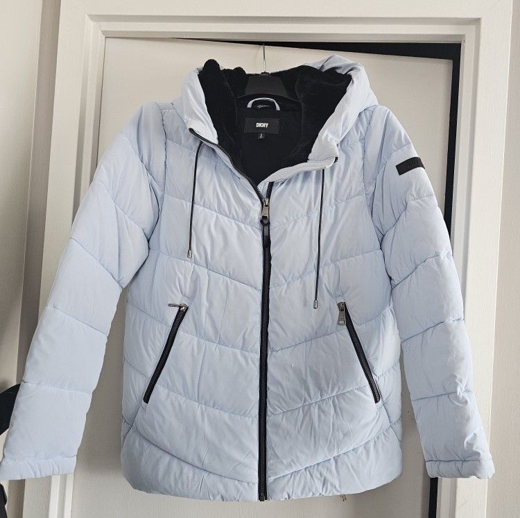 DKNY womens Winter Puffer Coat