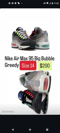 Nike Air Max 95 Big Bubble Greedy Men Size 14
