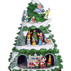 Disney Animated Christmas Tree With Music