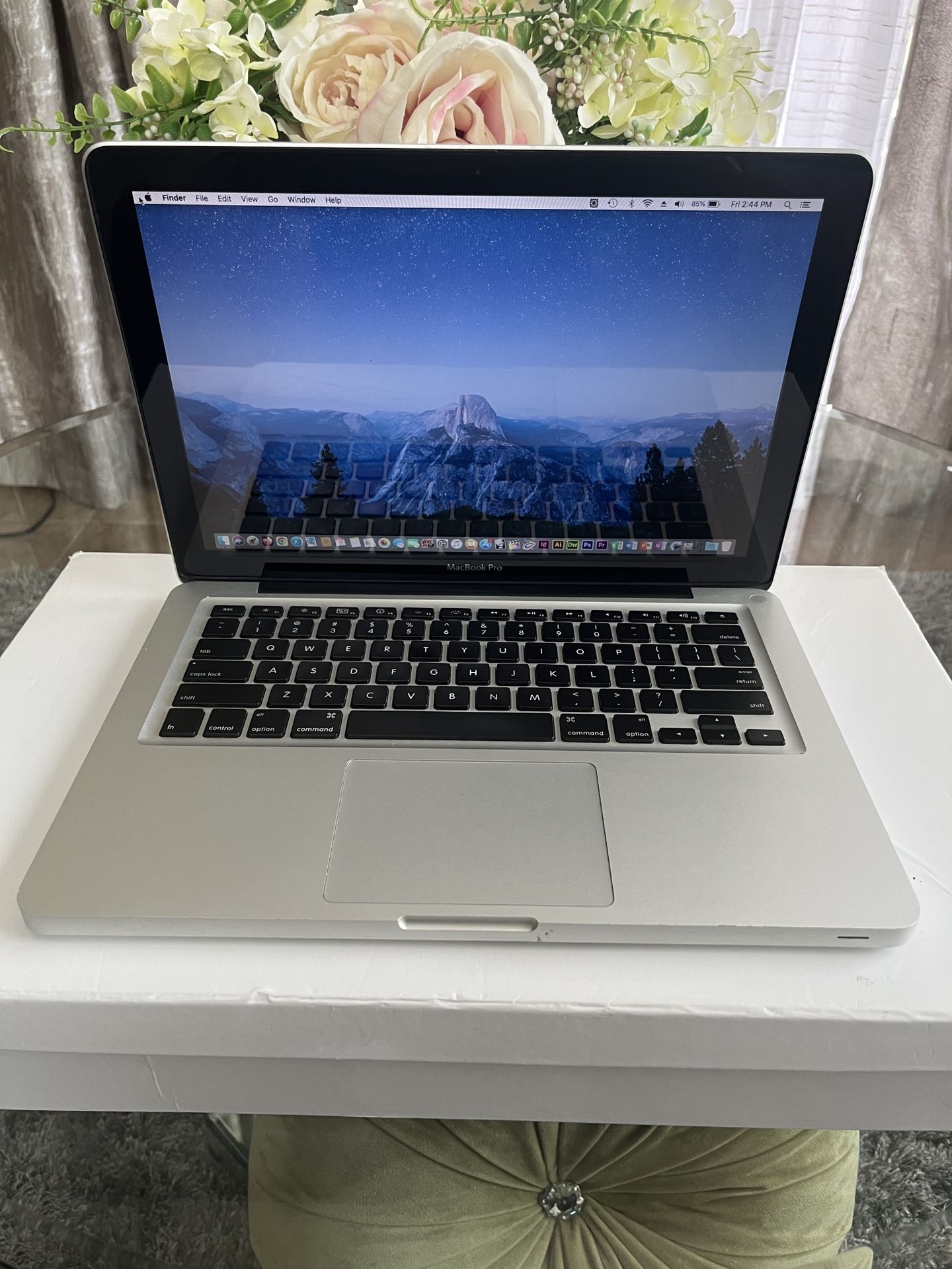 Apple MacBook Pro A1278 Production Laptop 13” Intel C2D 6GB RAM 128GB HDD MacOS 10.13 - $89 