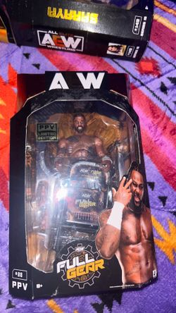 AEW FIGURES  INCLUDING RARE AMAZON AND PPV LIMITED EDITIONS