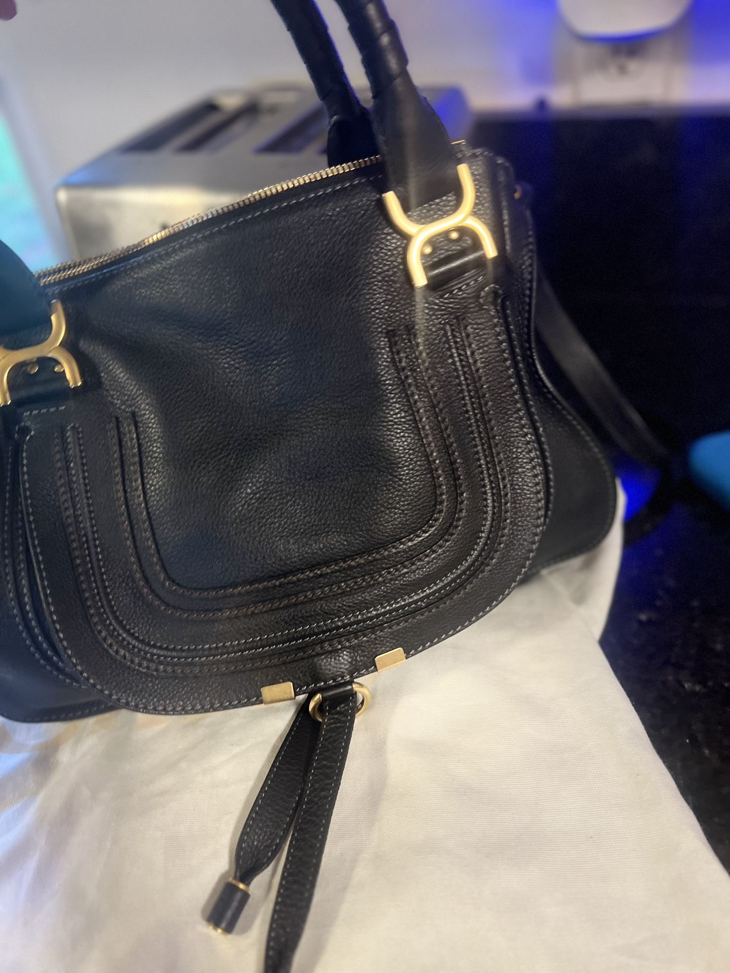 CHLOE medium Marcie Leather Handbag