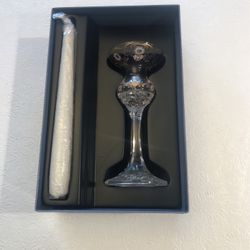 Candleholder With Candle