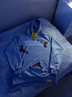 cough syrup hoodie