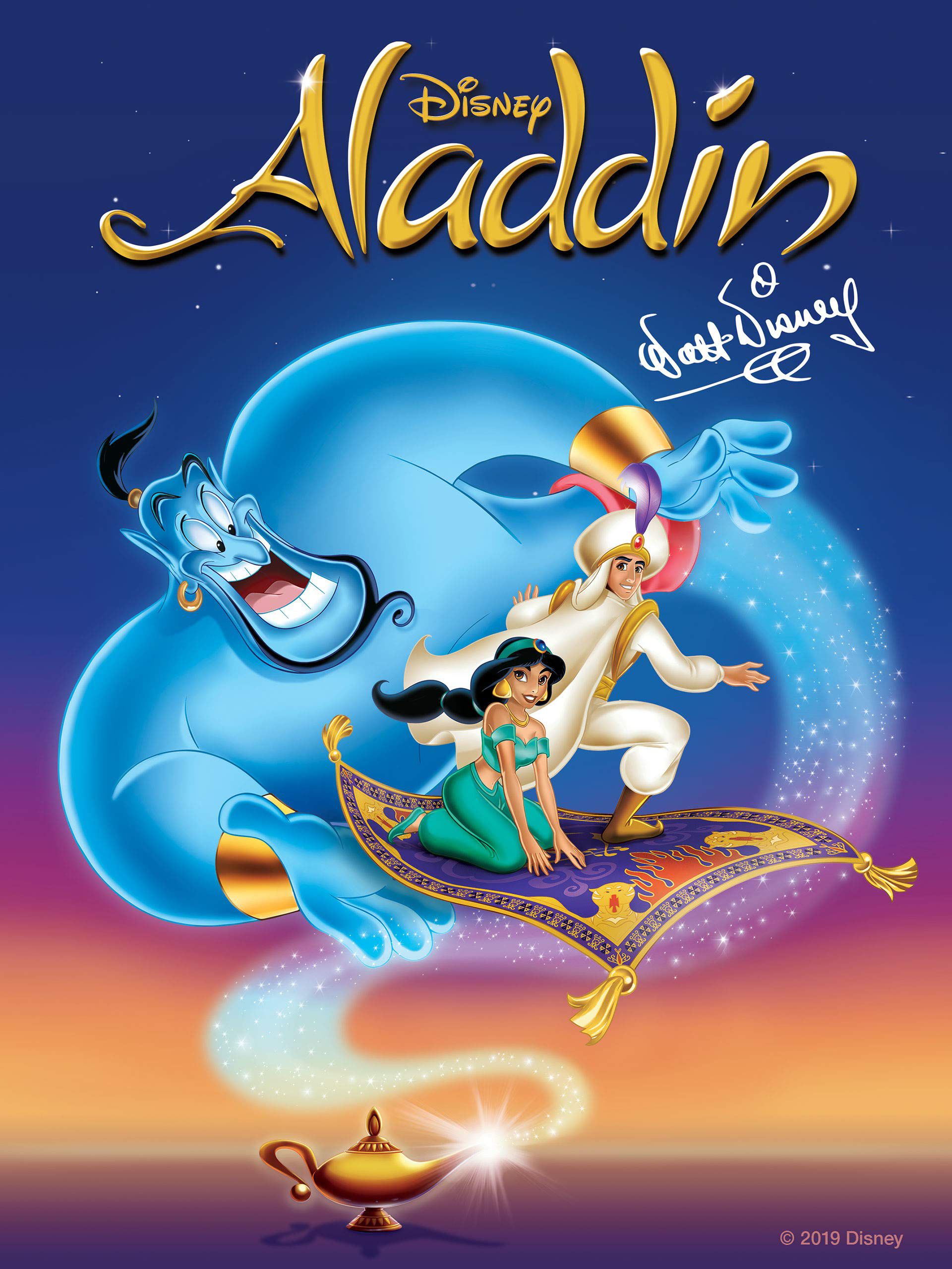 Aladdin Animated HD Digital Movie Code