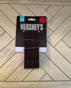 Hershey's Chocolate Bar Vinyl Plastic Squeaky Dog Pet Toy (NEW)