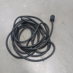 50' Thick Cord With To Male Ends