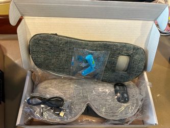 NEW Auccipal Heated Eye Mask for Dry Eyes