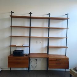 DESK, FILE CABINETS & SHELF Unit/s