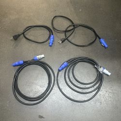 Neutrik powerCon And  Neutrik To  Wall Power Cables 