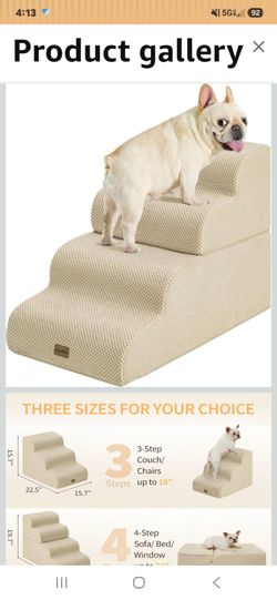 DOG BED STAIRS