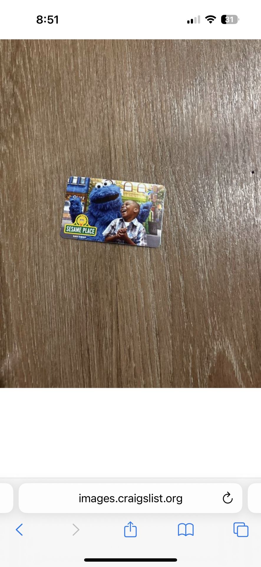 Sesame place ticket 