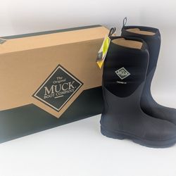 Muck Waterproof with Meta Guard Rain Boots With Steel Toe Size 10