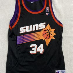 Champion Vintage 90’s Phoenix Suns Black Jersey Barkley Size 40