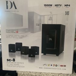 Home Theater 5.1 Digital Surround Sound