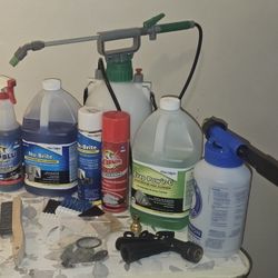 HVAC CLEANING  SUPPLIES.
