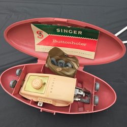 Vintage Singer Sewing Machine Buttonholer