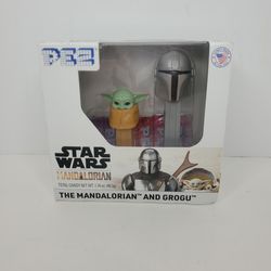 NEW Sealed Disney PEZ Dispensers Star Wars~ The Mandalorian & Grocu With Candy