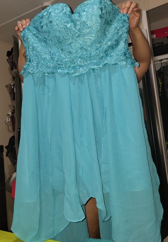 Strapless Dress  & Accessories