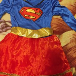 Supergirl Costume Size XS 