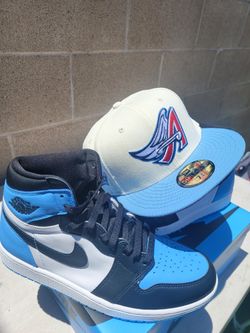 New Jordan 1 Unc Toe Size 10.5