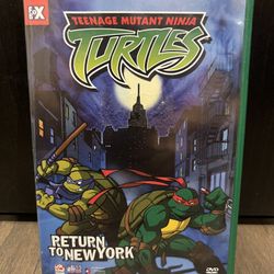 Teenage Mutant Ninja Turtles Return to New York DVD