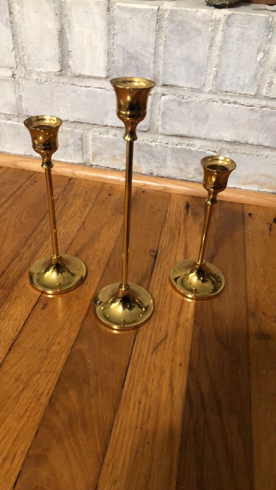 Trio Set of Candle Holders