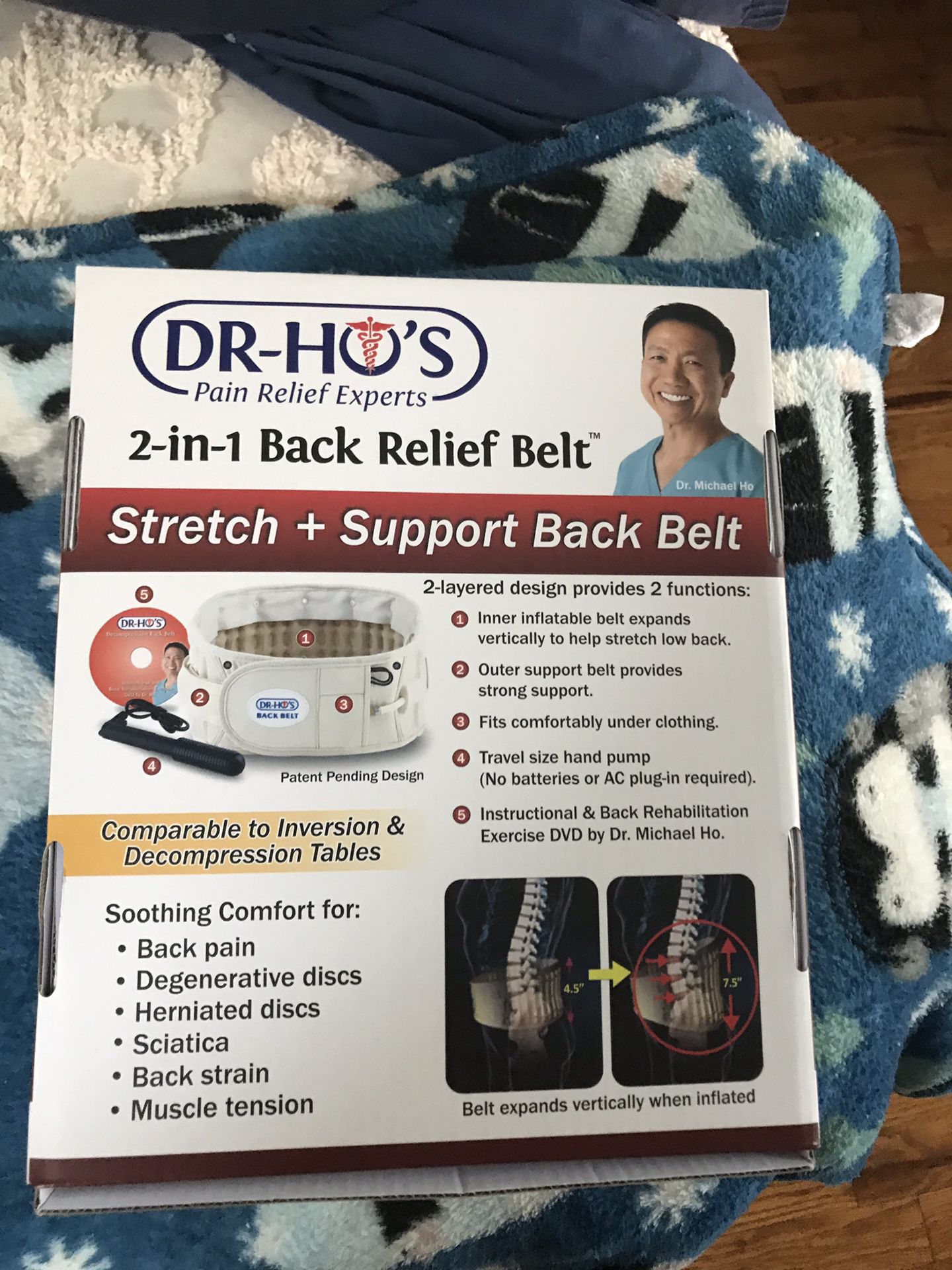 Dr Ho’s back support belt