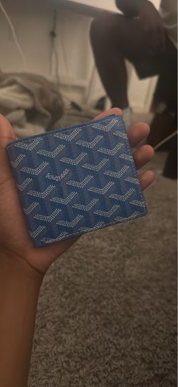 Blue Goyard Wallet