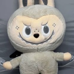 Big labubu plush With Blanket On Inside