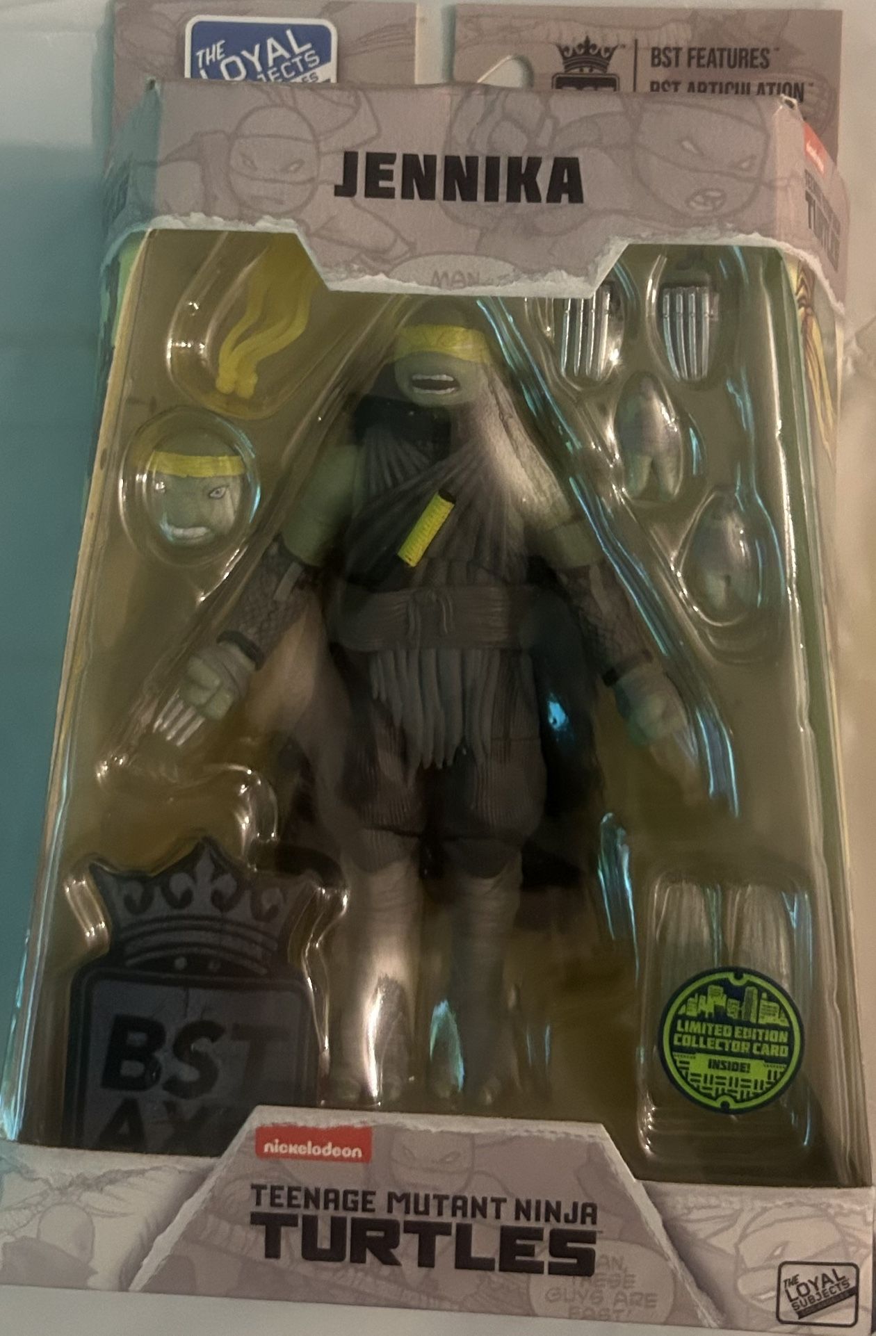 Teenage Mutant Ninja Turtles Jennika Figure 2024 Limited Edition TMNT BST AXN
