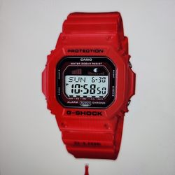 G-shock G- Lide GLX 5600 Red