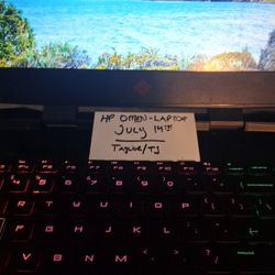 HP OMEN Gaming Laptop | Intel Core i7 | GTX 1060