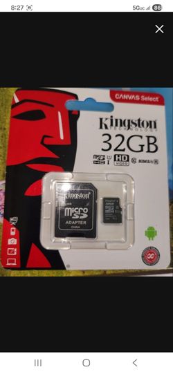Kingston Canvas Select 32GB microSD Card