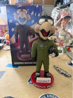 Jet Hawks Mascot Bobblehead