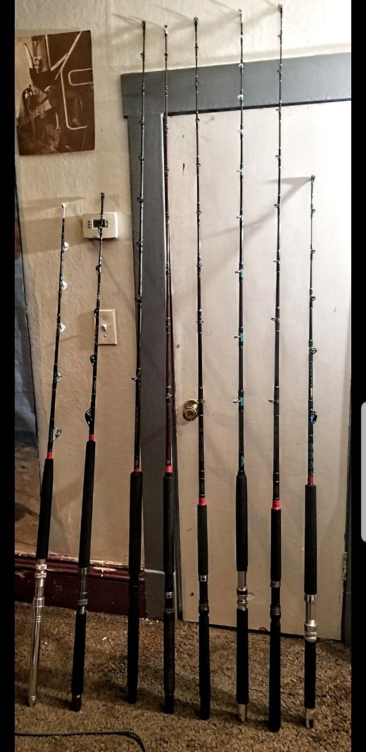 Deep Sea Fishing Rods