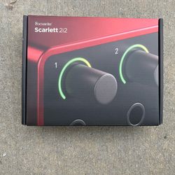 Focusrite Scarlet 2i2 (New)