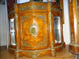 Egyptian marble top vintage table
