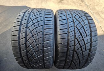 2 USED TIRES CONTINENTAL 255/35/19