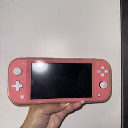 Nintendo switch pink